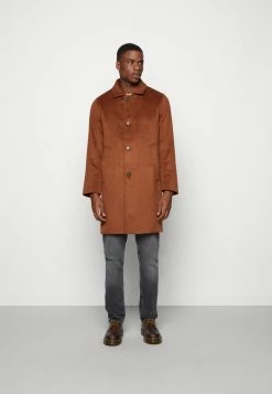 Abercrombie & Fitch COAT - Short Coat - Brown