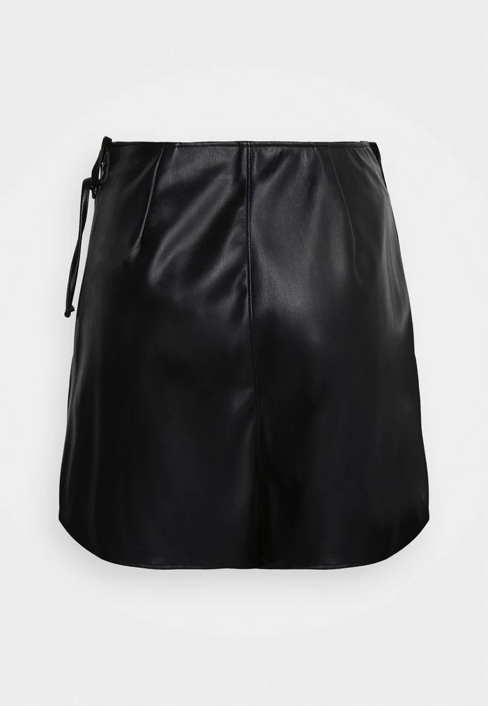 Abercrombie & Fitch TIE SKORT - Wrap Skirt - Black 2 Abercrombie & Fitch TIE SKORT - Wrap Skirt - Black - Image 2