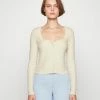 Abercrombie & Fitch CARDI - Cardigan - Birch