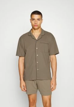 Abercrombie & Fitch PAJAMA SLEEP SET - Pyjamas - Brindle -Abercrombie & Fitch Shop a36d5f82723e4bd989636790a3fe10f2