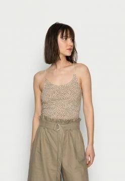 Abercrombie & Fitch BARE STRAPPY BRAMI - Top - Camel