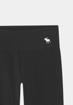 Abercrombie & Fitch 3 PACK - Leggings - Trousers - All Black -Abercrombie & Fitch Shop a66d27be61fc455bb3f394cf56ebeaca