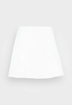 Abercrombie & Fitch WIDE PLEATED TRAVELER SKORT - Mini Skirt - White -Abercrombie & Fitch Shop a687bfc5788a4694ad4d5ce005fb719d