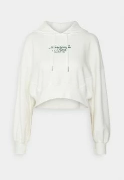 Abercrombie & Fitch LOGO VINTAGE WEDGE - Sweatshirt - Cloud Dancer -Abercrombie & Fitch Shop a8814dc5819a483ead800a54b7460a84