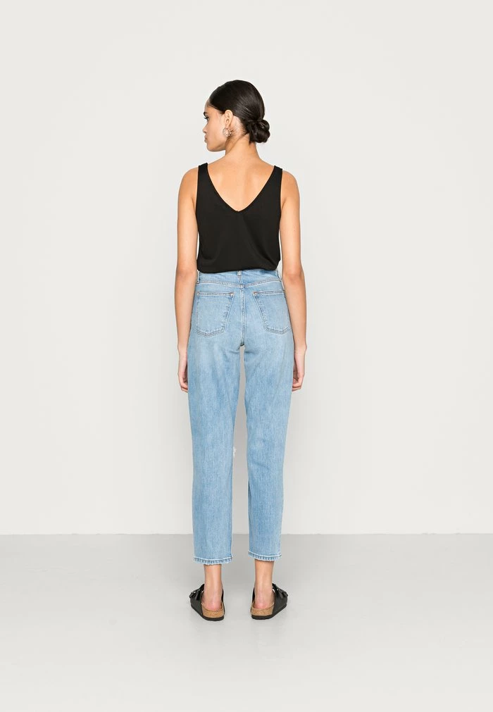 Abercrombie & Fitch DOUBLE KNEE CURVY MOM - Slim Fit Jeans - Curve Love Medium Double Knee 3 Abercrombie & Fitch DOUBLE KNEE CURVY MOM - Slim Fit Jeans - Curve Love Medium Double Knee - Image 3