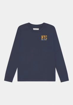 Abercrombie & Fitch DESTINATIONS - Long Sleeved Top - Navy