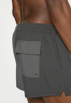 Abercrombie & Fitch RELAXED PULL ON COLORBLOCK - Swimming Shorts - Grey -Abercrombie & Fitch Shop aa51eaf53ece499398db335dd1a6eb3b