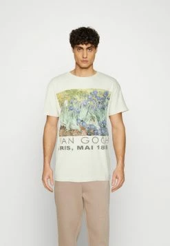 Abercrombie & Fitch ARTIST TEE - Print T-shirt - White