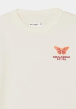 Abercrombie & Fitch THRIFTED CREW SOLID - Sweatshirt - Cream -Abercrombie & Fitch Shop ac4cee3d7a5a4e368345a0ea33af3dc5