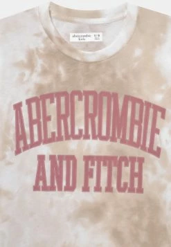 Abercrombie & Fitch OVERSIZED LOGO TEE DYE EFFECT - Long Sleeved Top - Multi-color -Abercrombie & Fitch Shop add2478740044883af7234cd744566e6