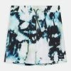 Abercrombie & Fitch TRUNK BLUE GREEN SCRUNCH DYE - Swimming Shorts - Blue/green Scrunch Dye