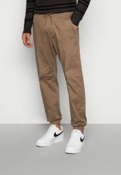 Abercrombie & Fitch EVERYDAY JOGGER - Trousers - Morel