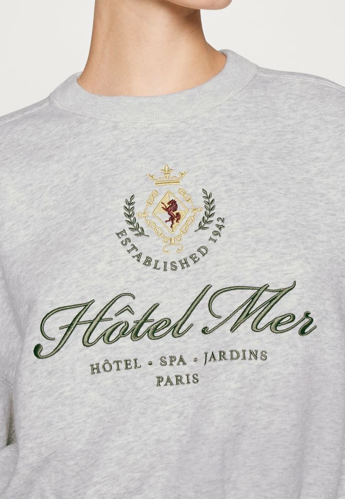 Abercrombie & Fitch MINI SUNDAY CREW - Sweatshirt - Grey Heather 6 Abercrombie & Fitch MINI SUNDAY CREW - Sweatshirt - Grey Heather - Image 6