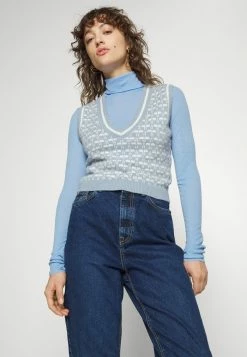 Abercrombie & Fitch Jumper - Blue Fog -Abercrombie & Fitch Shop afe18f954abe4bdcb40018373df059b8