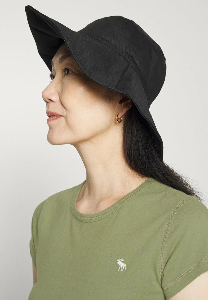 Abercrombie & Fitch CREW MULTI 3 PACK - Basic T-shirt - Oil Green/lobster Bisque/white 6 Abercrombie & Fitch CREW MULTI 3 PACK - Basic T-shirt - Oil Green/lobster Bisque/white - Image 6