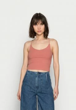 Abercrombie & Fitch BARE STRAPPY BRAMI - Top - Dark Pink