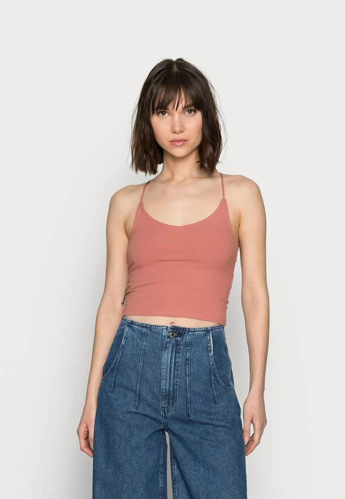 Abercrombie & Fitch BARE STRAPPY BRAMI - Top - Dark Pink 1 Abercrombie & Fitch BARE STRAPPY BRAMI - Top - Dark Pink