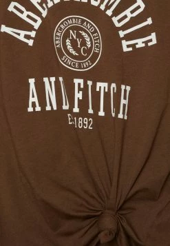 Abercrombie & Fitch FRONT LOGO TEE SOLID - Print T-shirt - Raindrum -Abercrombie & Fitch Shop b1fb0186372d4eedaec47a6f9e01cb5a
