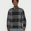 Abercrombie & Fitch HEAVYWEIGHT - Shirt - Black Plaid