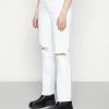 Abercrombie & Fitch Jeans Skinny Fit - White Destroy