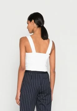 Abercrombie & Fitch BARE CORSET SET TOP - Blouse - White -Abercrombie & Fitch Shop b543fafd198d4725a78cff82297d1a6b