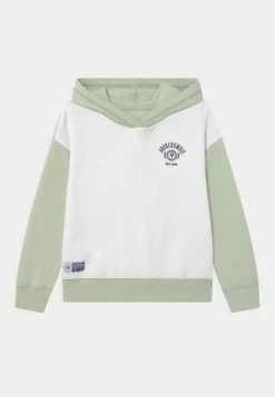 Abercrombie & Fitch CHAIN CORE PATTERN - Sweatshirt - Green Colorblock