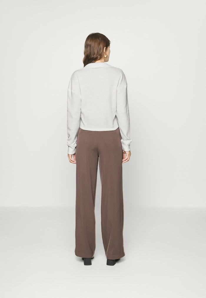 Abercrombie & Fitch EASY WAFFLE - Jumper - Jet Stream 3 Abercrombie & Fitch EASY WAFFLE - Jumper - Jet Stream - Image 3