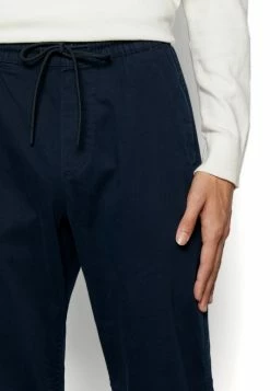 Abercrombie & Fitch EVERYDAY JOGGER - Trousers - Navy -Abercrombie & Fitch Shop b5c161755ec84f3893f533eb7660bbc2