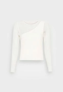 Abercrombie & Fitch ONE SHOULDER - Long Sleeved Top - Tan -Abercrombie & Fitch Shop b6bbcbbb4aab4e0ead5ae5b7340c81e4