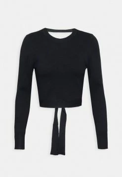 Abercrombie & Fitch BOAT CHASE OPEN BACK SET - Jumper - Black