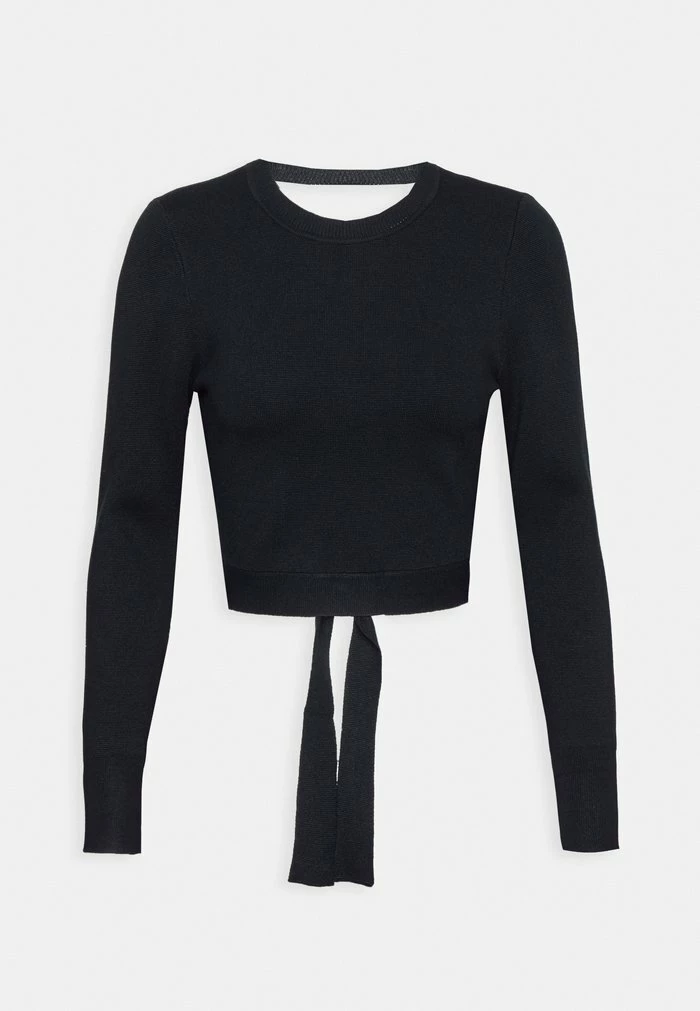 Abercrombie & Fitch BOAT CHASE OPEN BACK SET - Jumper - Black 1 Abercrombie & Fitch BOAT CHASE OPEN BACK SET - Jumper - Black