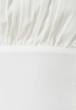 Abercrombie & Fitch RUCHED MIDI DRESS - Cocktail Dress / Party Dress - Cloud Dancer -Abercrombie & Fitch Shop ba682fe111ef4dae8af457586a3ce22e