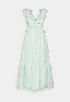 Abercrombie & Fitch DRAMA MAXI DRESS - Day Dress - Blue -Abercrombie & Fitch Shop bc7b5b6def384dfb98b5c045bfca4d81