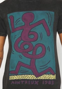 Abercrombie & Fitch ARTIST TEE - Print T-shirt - Dark Grey -Abercrombie & Fitch Shop be825d4ee0d5427e944cf030dd8ce7b0