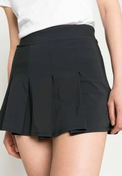 Abercrombie & Fitch WIDE PLEATED TRAVELER SKORT - Mini Skirt - Black -Abercrombie & Fitch Shop bf346c4ee70c4df087f924713cbb3904