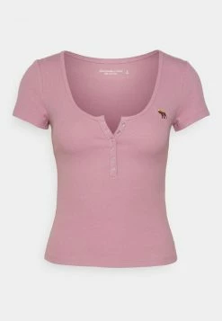 Abercrombie & Fitch ICON HENLEY FALL - Print T-shirt - Orchid Haze 8 Abercrombie & Fitch ICON HENLEY FALL - Print T-shirt - Orchid Haze -Abercrombie & Fitch Shop c249b9d62b644cfea8b638ce534e6eb2