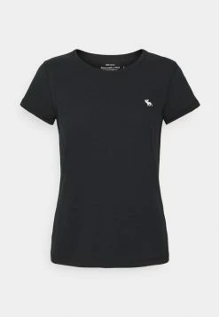 Abercrombie & Fitch CREW 3 PACK - Basic T-shirt - Black/ White/ Navy -Abercrombie & Fitch Shop c37eb9f152ff44a49c698a5cf0f7c217