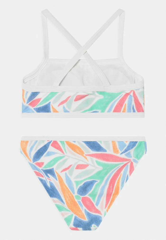 Abercrombie & Fitch COLORBLOCK BANDEAU PATTERN SET - Bikini - Blue/multi-coloured 2 Abercrombie & Fitch COLORBLOCK BANDEAU PATTERN SET - Bikini - Blue/multi-coloured - Image 2