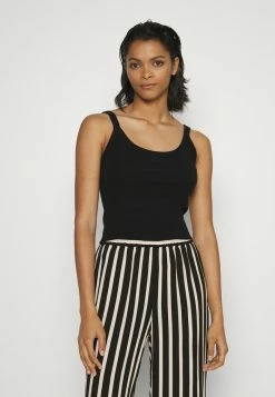 Abercrombie & Fitch RIB BIND TANK - Top - Black -Abercrombie & Fitch Shop c491b735c9414621b7f41716ba6c38fb