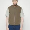 Abercrombie & Fitch LINER VEST - Waistcoat - Olive
