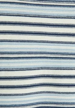 Abercrombie & Fitch V NECK UNISEX - Jumper - Blue Stripe -Abercrombie & Fitch Shop c62de9dfe1f34d2985ae677a0c06b4ca