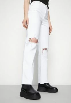 Abercrombie & Fitch Jeans Skinny Fit - White Destroy -Abercrombie & Fitch Shop c68a9a70331748eea9896f2b74e432f9