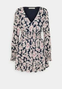 Abercrombie & Fitch MINI DRESS - Cocktail Dress / Party Dress - Navy -Abercrombie & Fitch Shop c6fe141055914b87819fe3b2945934f8