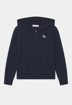 Abercrombie & Fitch UNIFORM - Zip-up Sweatshirt - Navy