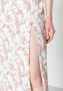 Abercrombie & Fitch CORSET MIDI DRESS - Shift Dress - White -Abercrombie & Fitch Shop c8034069f47642fd8da6b9277c7440f2