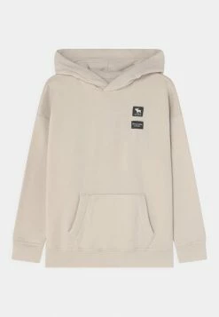 Abercrombie & Fitch CHAIN BACK GRAPHIC PATTERN - Sweatshirt - Cream