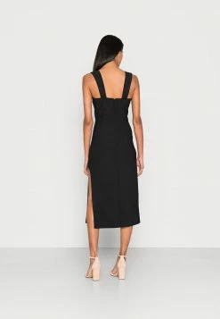 Abercrombie & Fitch WIDE STRAP MIDI DRESS - Jersey Dress - Black 7 Abercrombie & Fitch WIDE STRAP MIDI DRESS - Jersey Dress - Black -Abercrombie & Fitch Shop c9bf6e4d9feb41b393cc53dfd6621106