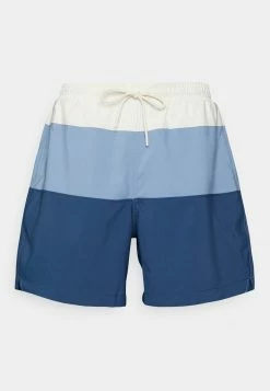 Abercrombie & Fitch PULL ON - Swimming Shorts - Blue Tri