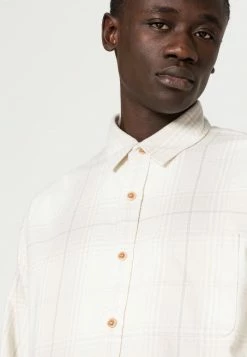 Abercrombie & Fitch RELAXED CORE - Shirt - Cream Plaid 9 Abercrombie & Fitch RELAXED CORE - Shirt - Cream Plaid -Abercrombie & Fitch Shop cabda6fb3575463cbea92585f93320a2