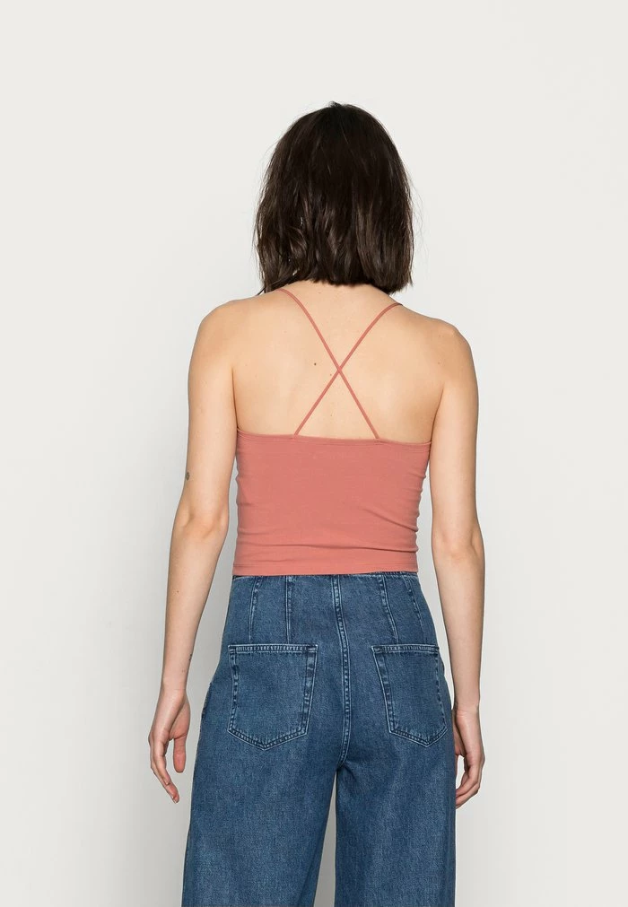 Abercrombie & Fitch BARE STRAPPY BRAMI - Top - Dark Pink 3 Abercrombie & Fitch BARE STRAPPY BRAMI - Top - Dark Pink - Image 3